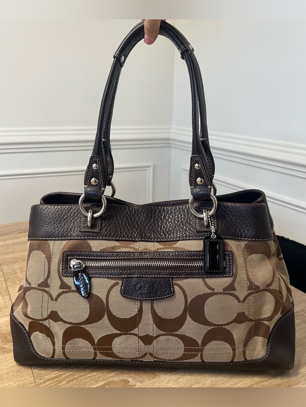 Coach Penelope Signature Shoulder Bag
